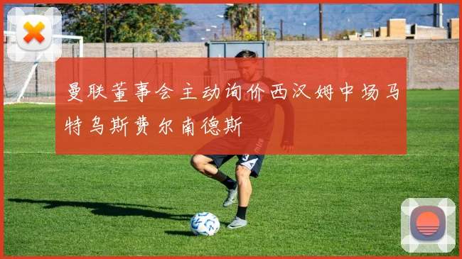 曼联董事会主动询价西汉姆中场马特乌斯费尔南德斯